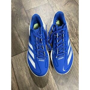 Adidas Adizero Electric BS Men Size 7.5 Royal Blue Metal Baseball Cleats ID0955